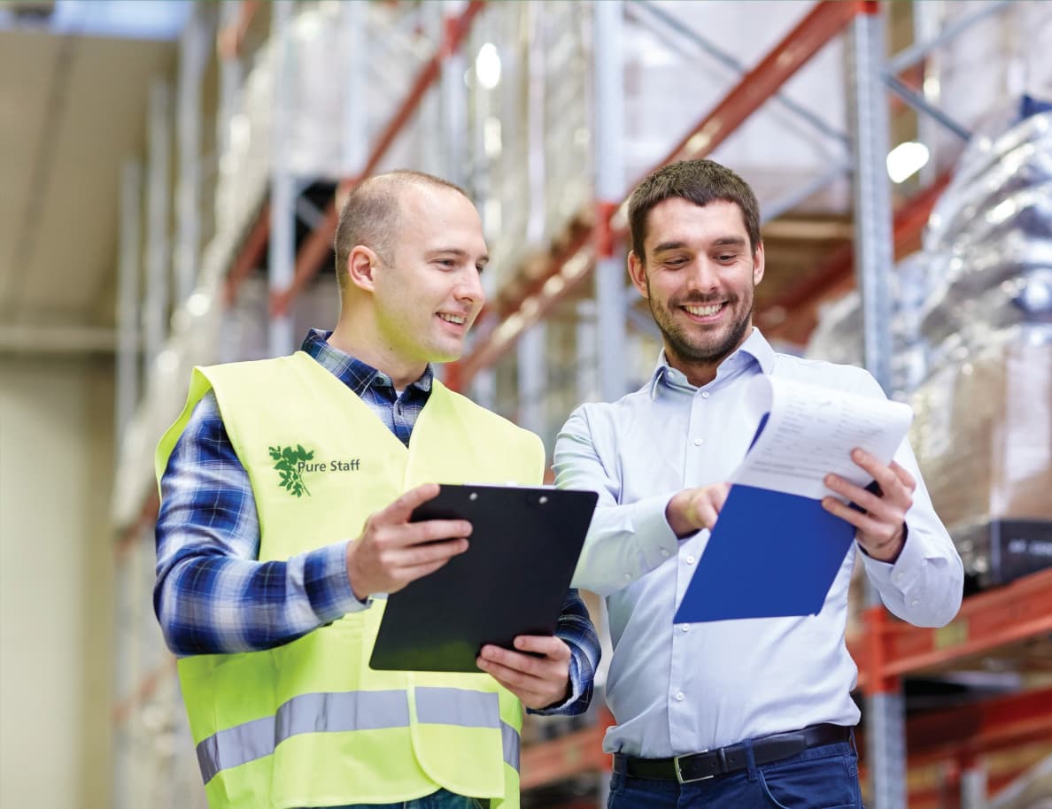 Image of warehouse workers.