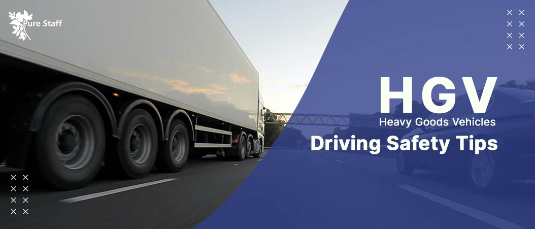 A banner image for the HGV driving safety tips blog.