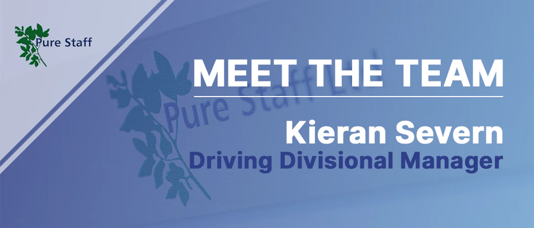 Image of the Meet The Team banner featuring Kieran Severn.