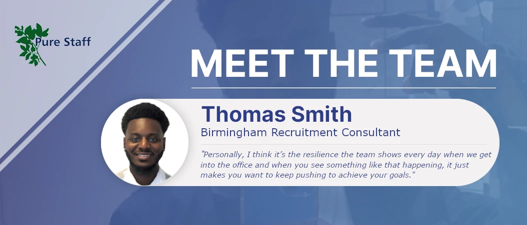 Thomas Smith Pure Staff Meet the Team Banner Image