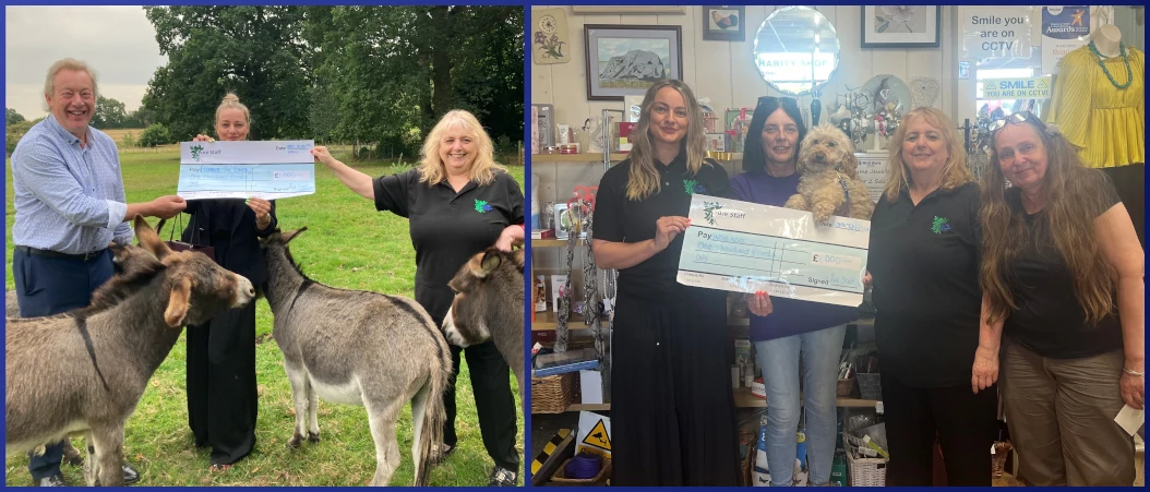 The Donkey Sanctuary and Wild Acre Rescue Donation